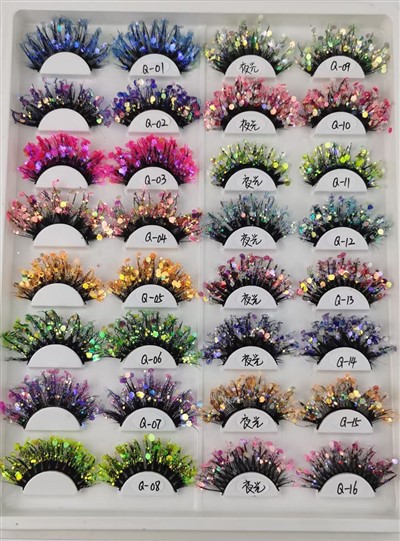 Блестящи мигли